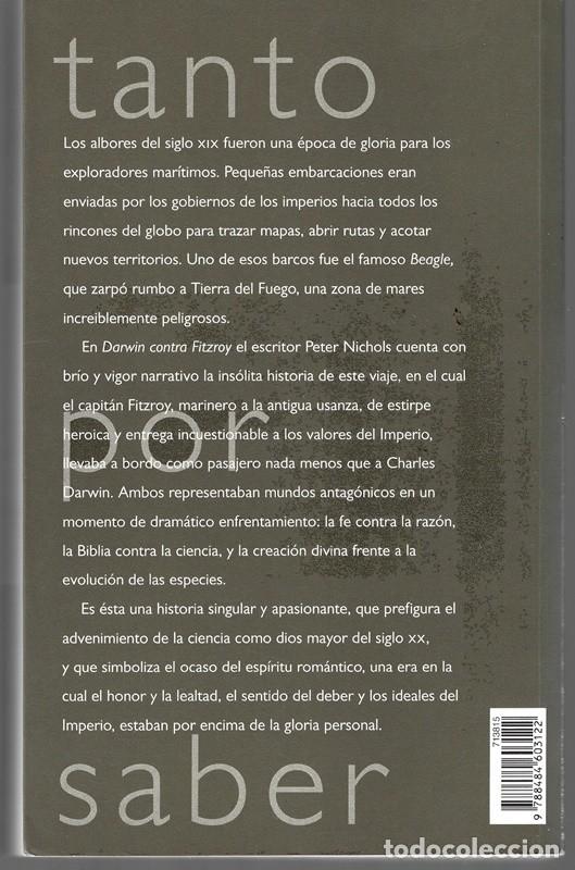 Libros de segunda mano: DARWIN CONTRA FITZROY PETER NICHOLS - Foto 2