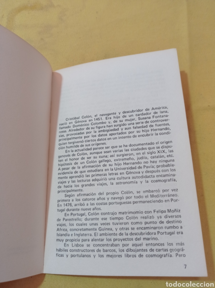 Libros de segunda mano: CRIST&Oacute;BAL COLON JUAN SEBASTI&Aacute;N EL CANO - Foto 3