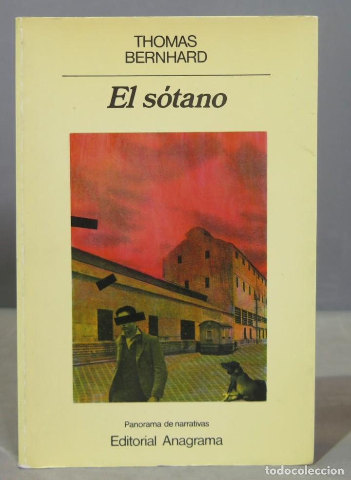 Libros de segunda mano: 1984.- El s&oacute;tano : un alejamiento. Bernhard - Foto 1