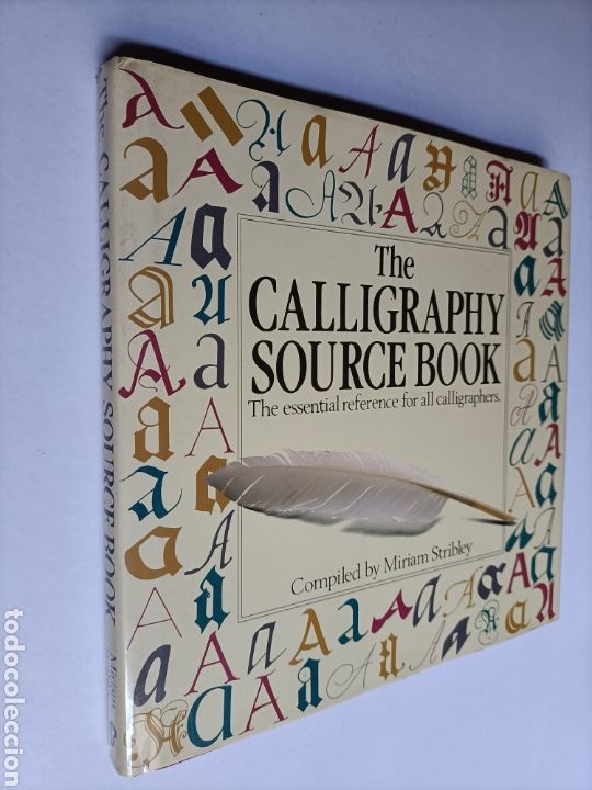 Libros de segunda mano: The Calligraphy source book. ..... Libro en ingl&eacute;s. . artesan&iacute;a manualidades