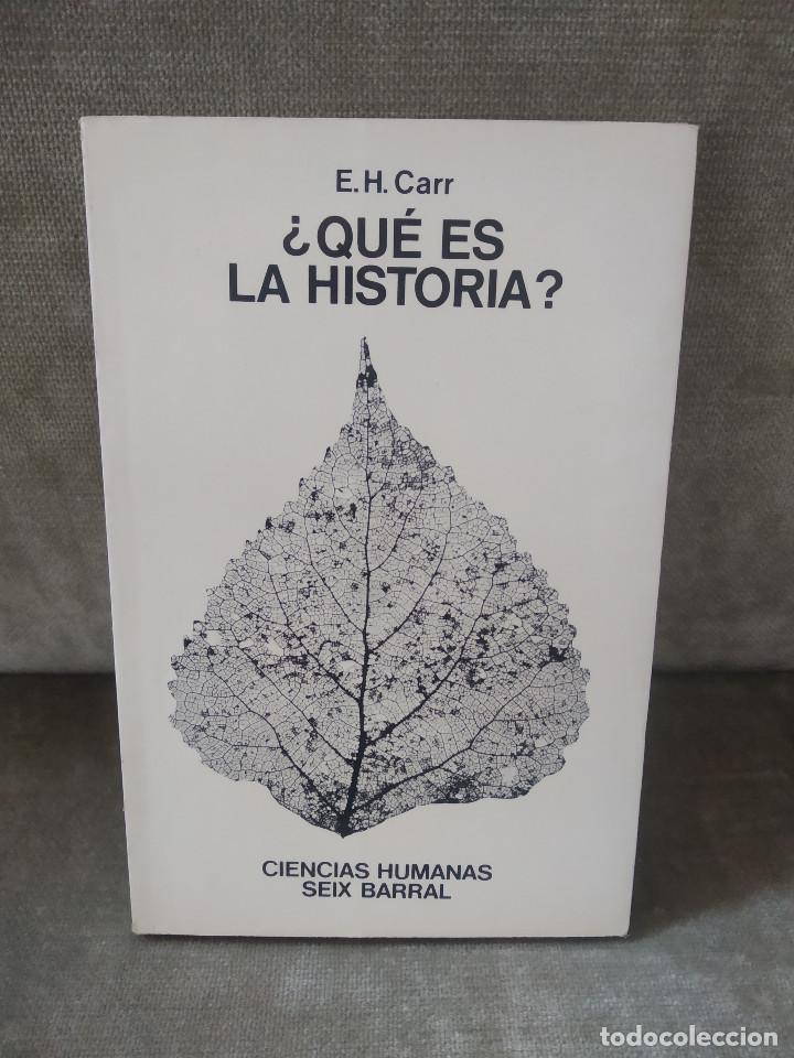 Libros de segunda mano: E. H. CARR - &iquest;QU&Eacute; ES LA HISTORIA? - SEIX BARRAL, 1979 - - Foto 1