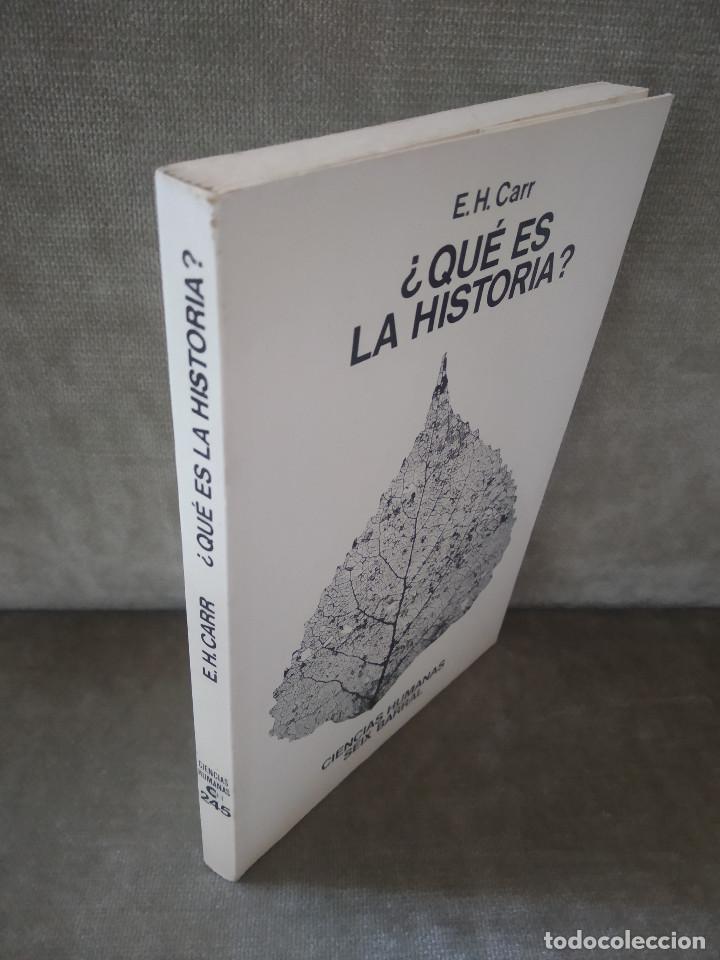 Libros de segunda mano: E. H. CARR - &iquest;QU&Eacute; ES LA HISTORIA? - SEIX BARRAL, 1979 - - Foto 2