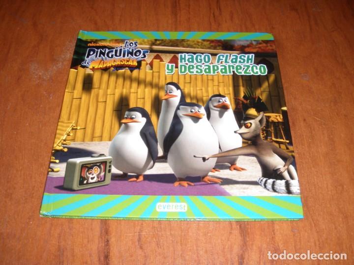 Libros de segunda mano: LIBRO LOS PING&Uuml;INOS DE MADAGASCAR HAGO FLASH Y DESAPAREZCO