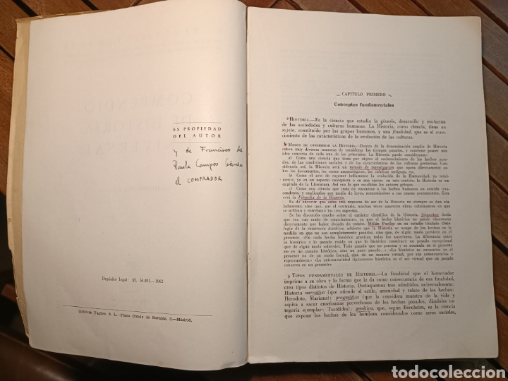 Libros de segunda mano: Compendio de historia universal perez bustamente Madrid 1963 - Foto 5
