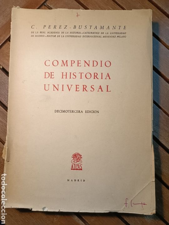 Libros de segunda mano: Compendio de historia universal perez bustamente Madrid 1963 - Foto 1