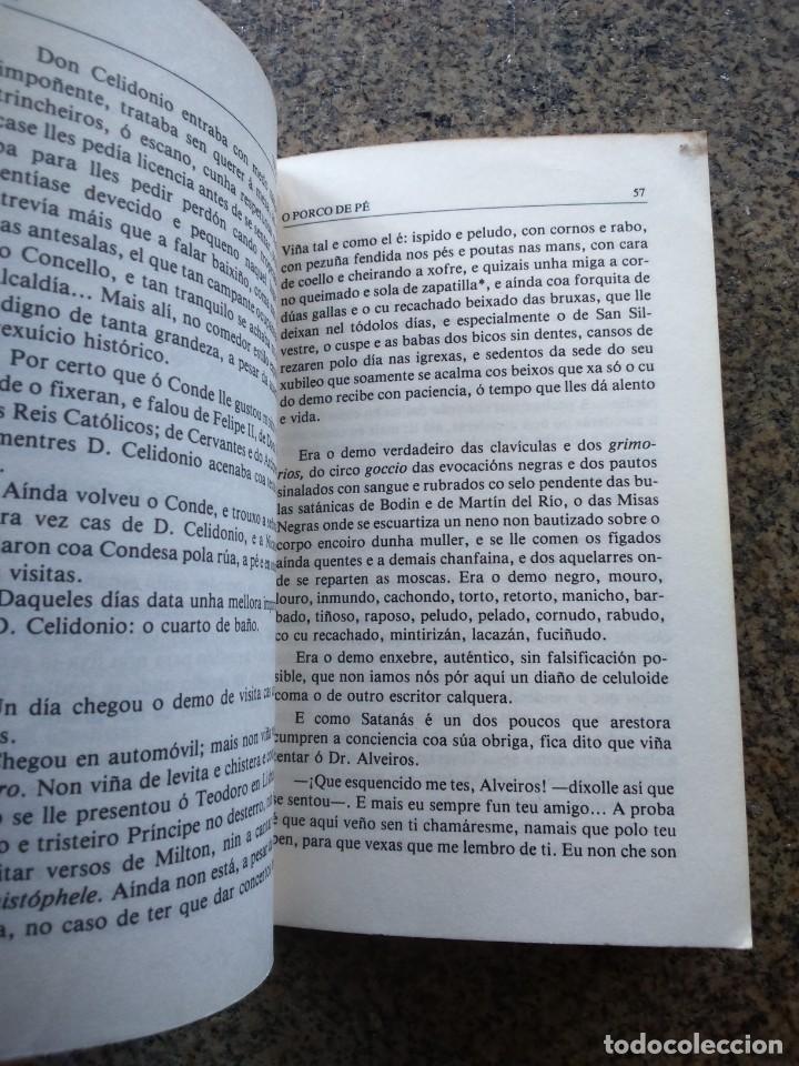Libros de segunda mano: O PORCO DE PE -- VICENTE RISCO -- GALAXIA 1982 -- - Foto 2