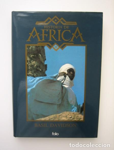 Libros de segunda mano: HISTORIA DE &Aacute;FRICA. BASIL DAVIDSON. EDICIONES FOLIO. 1992. - Foto 1