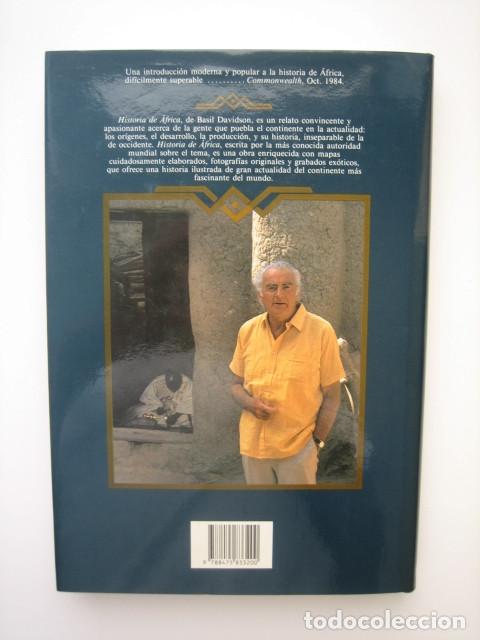 Libros de segunda mano: HISTORIA DE &Aacute;FRICA. BASIL DAVIDSON. EDICIONES FOLIO. 1992. - Foto 4
