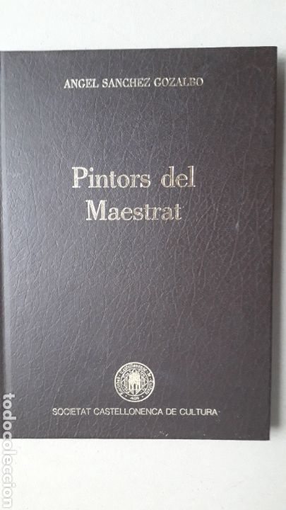 Libros de segunda mano: PINTORS DEL MAESTRAT - ANGLE SANCHEZ GOZALBO - SCTAT CASTELLONENCA DE CULTURA *t42