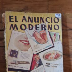 Libros de segunda mano: EL ANUNCIO MODERNO. 1947.. Lote 361748855
