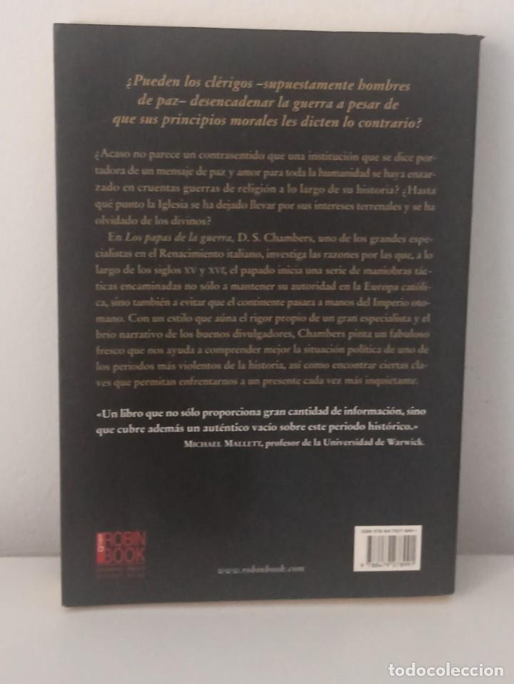 Libros de segunda mano: Libro Los papas de la guerra D.S. Chambers - Foto 2