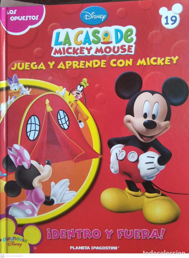 LA CASA DE MICKEY MOUSE 1 (LIBRO EDUCATIVO DISNEY CON ACTIVIDADES Y PEGATINAS  2-3 AÑOS), VV.AA.