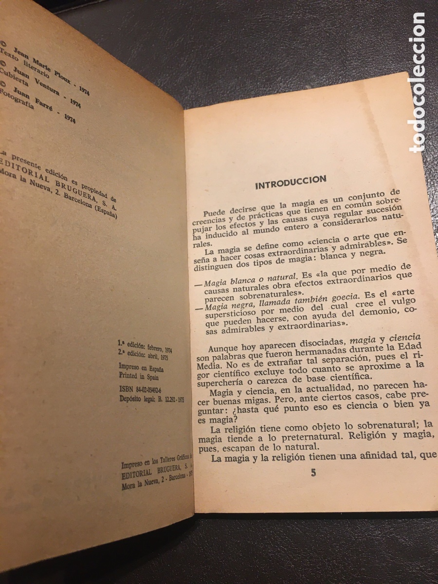 Libros de segunda mano: La Magia blanca - Jean Marie Ploux - Foto 5