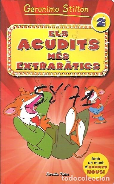 Libros de segunda mano: ELS ACUDITS MES EXTRARATICS GERONIMO STILTON - Foto 1