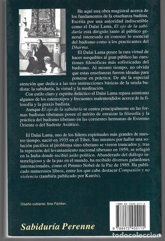 Libros de segunda mano: EL OJO DE LA SABIDUR&Iacute;A DALAI LAMA - Foto 2