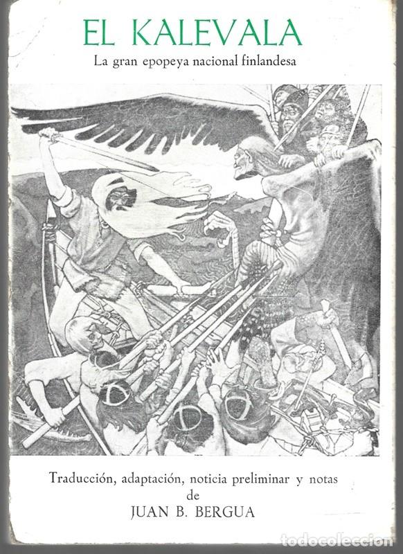 Libros de segunda mano: EL KALEVALA JUAN B BERGUA - Foto 2