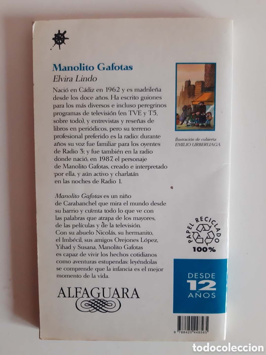 Libros de segunda mano: MANOLITO GAFOTAS - Elvira Lindo - Foto 2