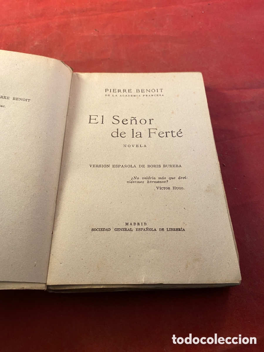 Libros de segunda mano: EL SE&Ntilde;OR DE LA FERTE - Foto 2