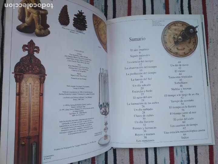 Libros de segunda mano: LA ATM&Oacute;SFERA Y EL TIEMPO - BIBLIOTECA VISUAL ALTEA - - Foto 3