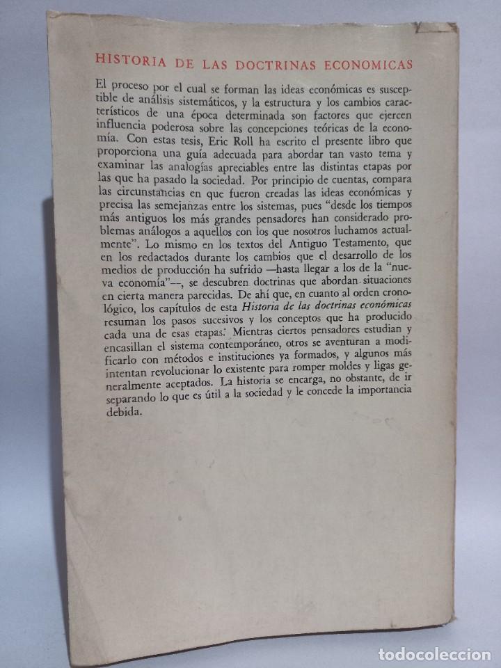 Libros de segunda mano: Eric Roll - Historia de las Doctrinas Econ&oacute;micas - 1961 - Foto 4