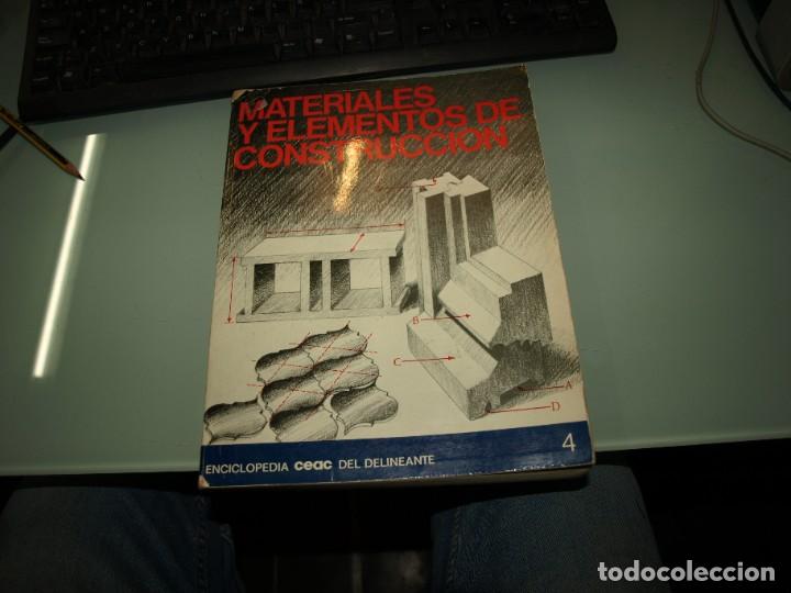 Libros de segunda mano: Materiales y elementos de construccion, Enciclopedia CEAC - Foto 1