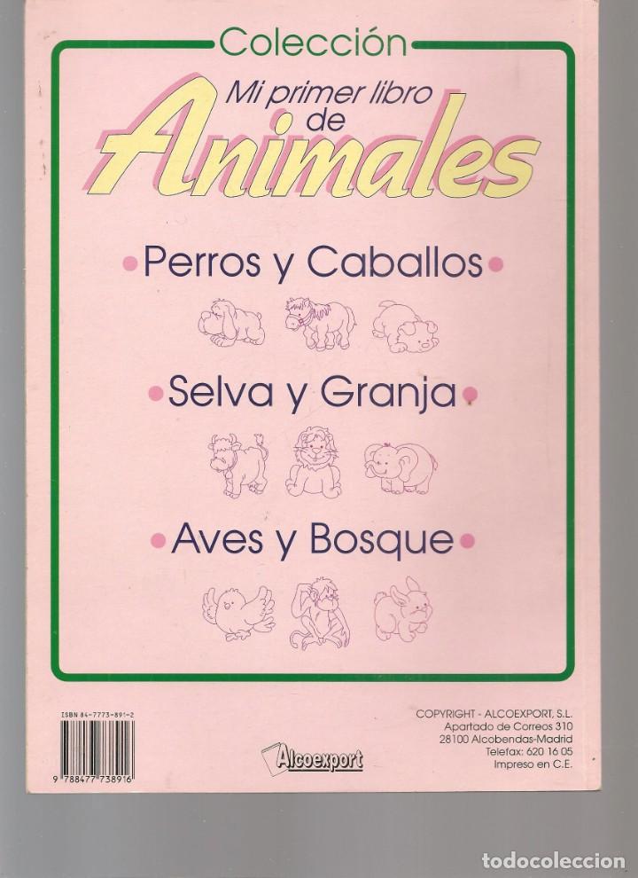 Libros de segunda mano: MI PRIMER LIBRO DE ANIMALES. AVES Y BOSQUE. ALCOEXPORT. (P/C50) - Foto 2