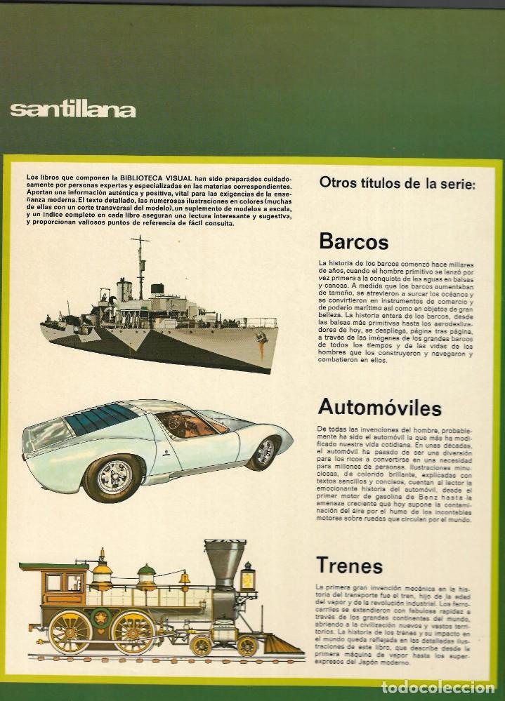 Libros de segunda mano: AVIONES - BIBLIOTECA VISUAL - EDT. SANTILLANA, 1 &ordf; ED. 1972. - Foto 6