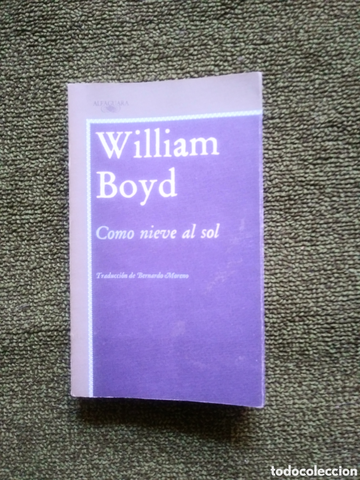 Libros de segunda mano: Como nieve al sol, William Boyd - Foto 1