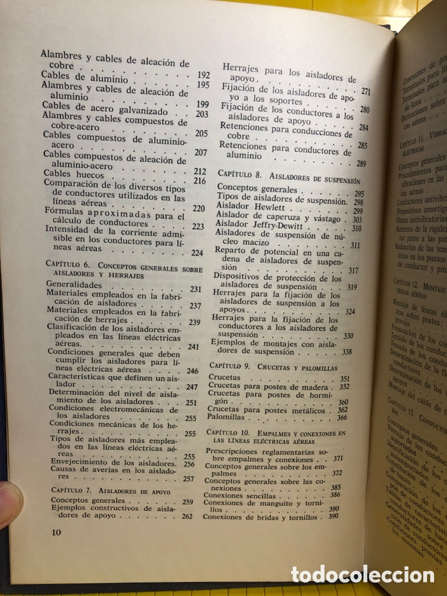 Libros de segunda mano: INSTALACIONES ELECTRICAS GENERALES - ED. CEAC - 1973 - Foto 5