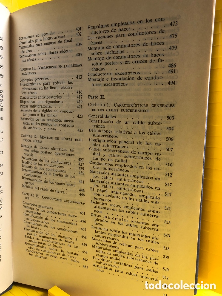 Libros de segunda mano: INSTALACIONES ELECTRICAS GENERALES - ED. CEAC - 1973 - Foto 6