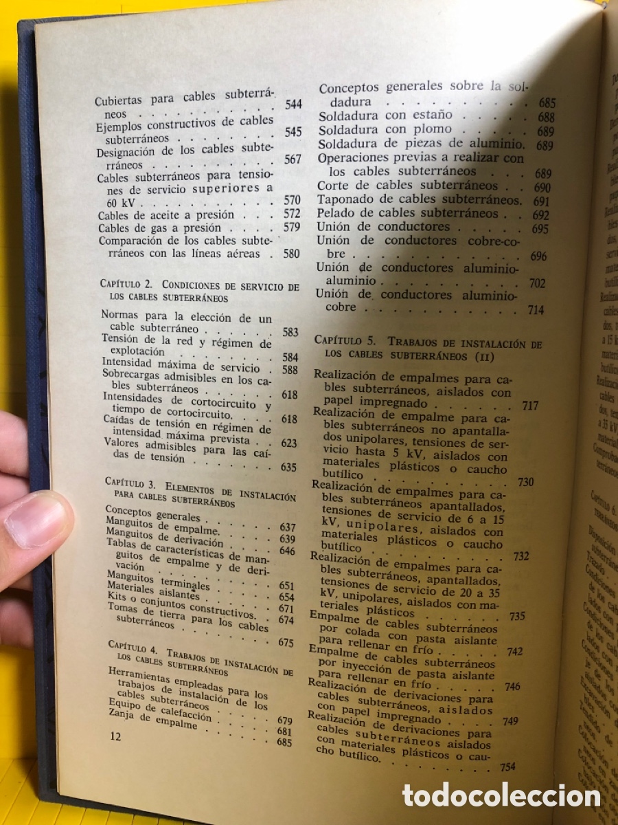 Libros de segunda mano: INSTALACIONES ELECTRICAS GENERALES - ED. CEAC - 1973 - Foto 7