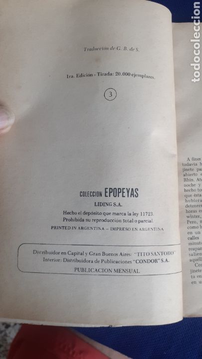 Libros de segunda mano: OTON EL ARQUERO, ALEJANDRO DUMAS, ESTADO ACEPTABLE - Foto 3