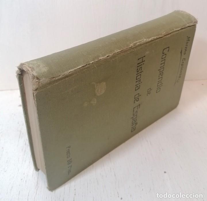 Libros de segunda mano: Libro: &rdquo;Compendio de historia de Espa&ntilde;a&rdquo; de Moreno Espinosa - Foto 2