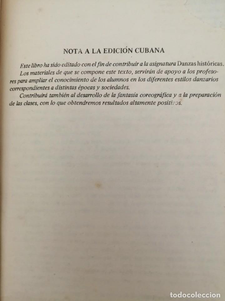 Libros de segunda mano: BAILES DE SAL&Oacute;N: SIGLOS XVI-XIX - Foto 3
