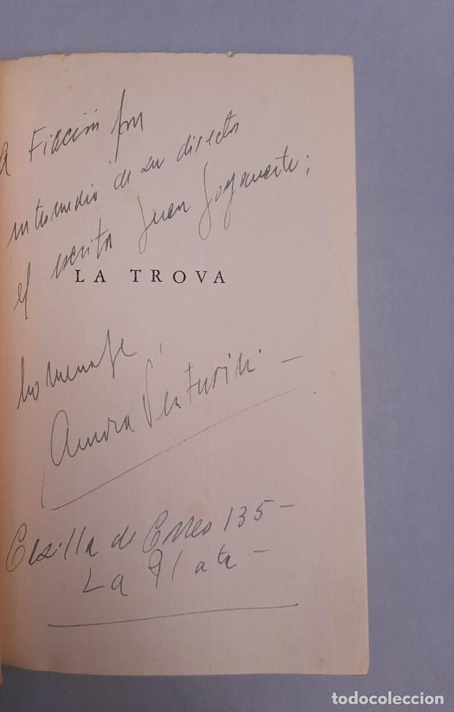 Libros de segunda mano: Venturini, Aurora - La Trova - 1962 - Firmado SIGNED - Foto 2