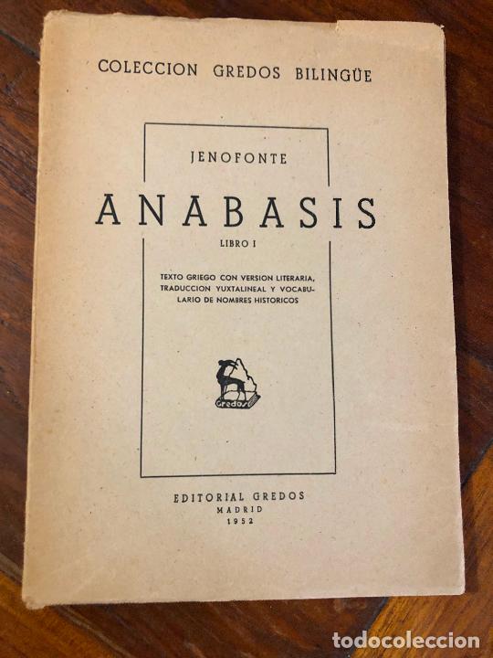 Libros de segunda mano: ANABASIS. LIBRO I. JENOFONTE. GREDOS 1952 - Foto 1