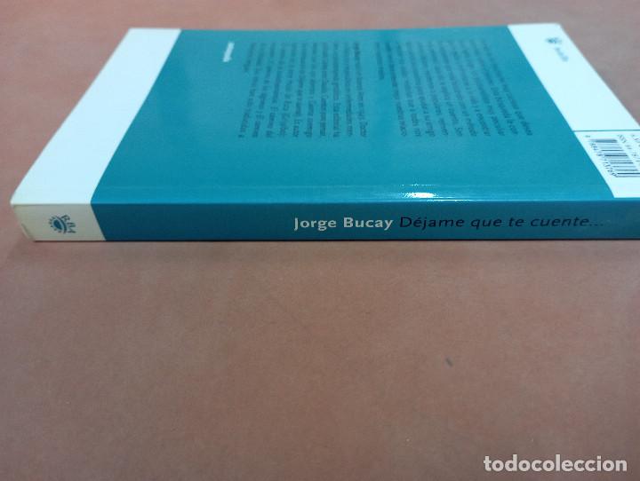Libros de segunda mano: D&eacute;jame que te cuente ... - Jorge Bucay - AJB - Foto 2