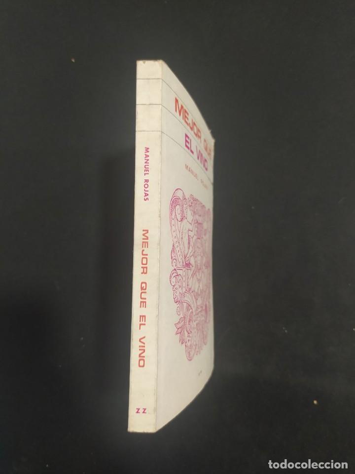 Libros de segunda mano: MEJOR QUE EL VINO. MANUEL ROJAS. ED. ZIG - ZAG. 1958. - Foto 4