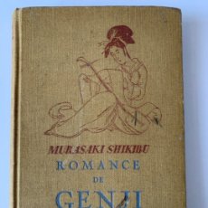 Libros de segunda mano: ROMANCE DE GENJI-MURASAKI SHIKBU. Lote 362758710
