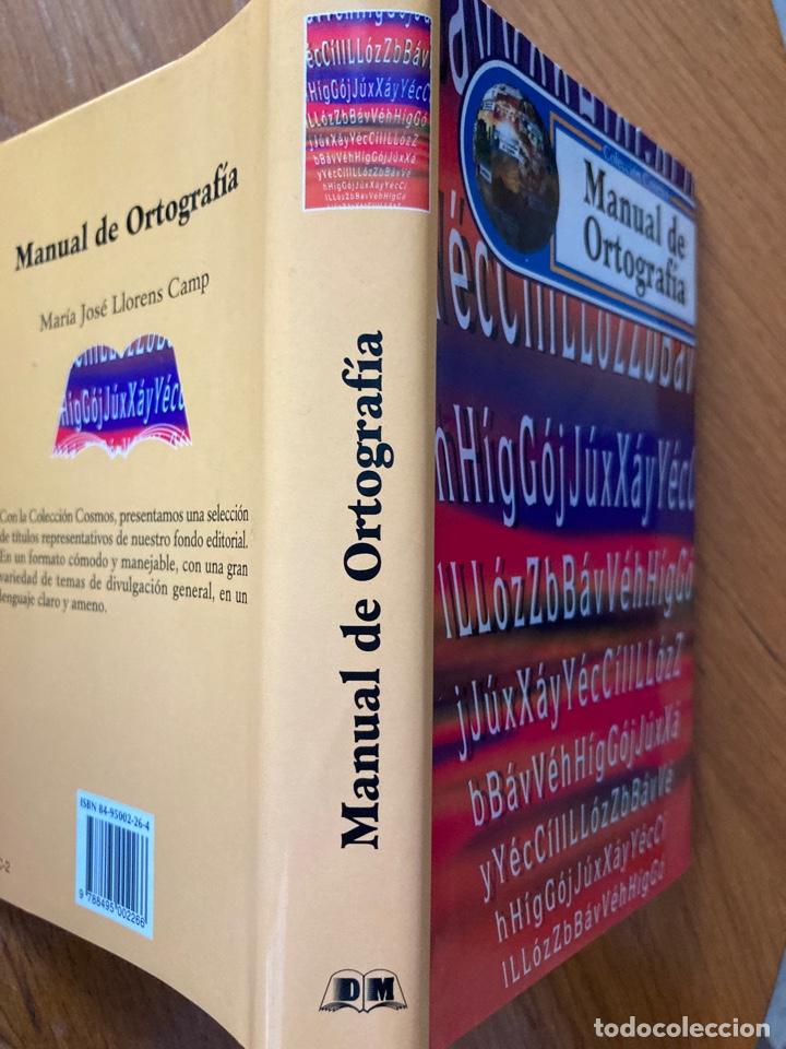 Libros de segunda mano: Manual de ortograf&iacute;a &ndash; M. Jos&eacute; Llor&eacute;ns Camp - Foto 1