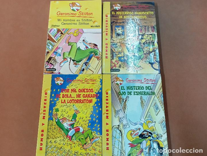 Libros de segunda mano: 4 libros Geronimo Stilton - Destino - Lot 2 - Foto 1