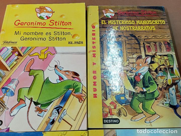 Libros de segunda mano: 4 libros Geronimo Stilton - Destino - Lot 2 - Foto 2