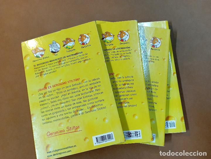 Libros de segunda mano: 4 libros Geronimo Stilton - Destino - Lot 2 - Foto 5