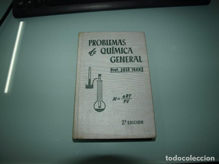 Libros de segunda mano: Problemas de quimica general, Jose Ibarz,Ed. Marin - Foto 1
