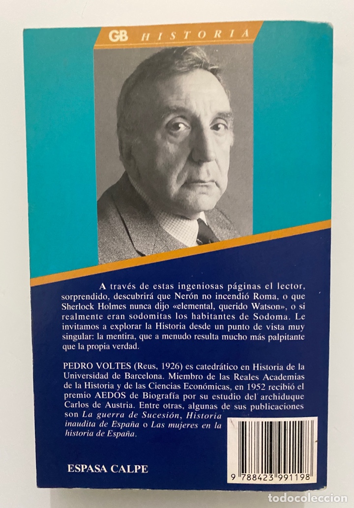 Libros de segunda mano: Grandes mentiras de la Historia - VOLTES, Pedro. - Foto 2
