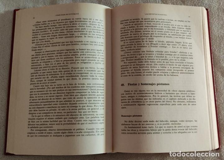 Libros de segunda mano: C&Oacute;MO HABLAR EN P&Uacute;BLICO. - Foto 4