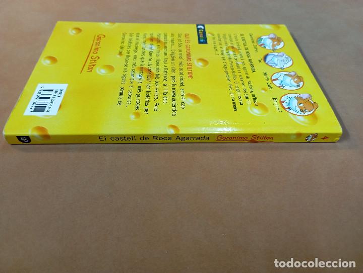 Libros de segunda mano: El castell de Roca Agarrada - Geronimo Stilton - destino - JUB - Foto 2