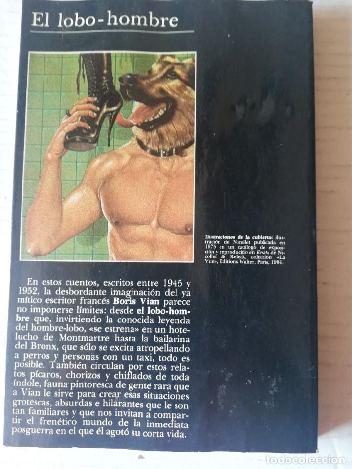 Libros de segunda mano: BORIS VIAN. EL LOBO-HOMBRE. TUSQUETS - Foto 2