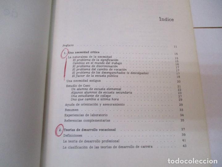 Libros de segunda mano: E. L TOLBERT T&eacute;cnicas de asesoramiento profesional W14593 - Foto 2