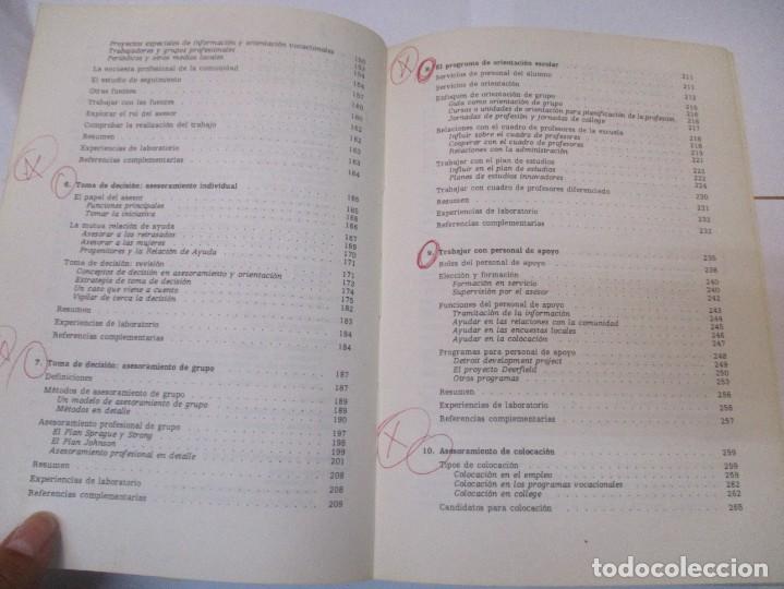 Libros de segunda mano: E. L TOLBERT T&eacute;cnicas de asesoramiento profesional W14593 - Foto 4